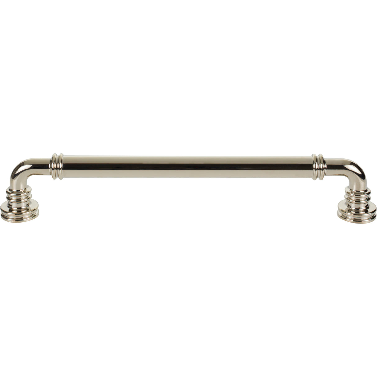 Top Knobs TK3147PN Cranford 12" Center to Center Appliance Pull Polished Nickel
