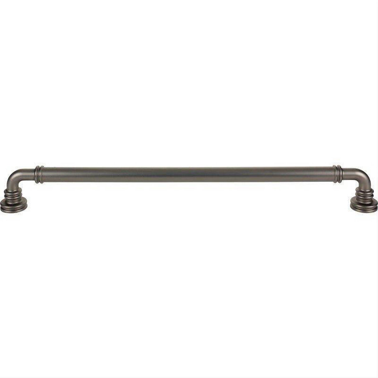 Top Knobs TK3148AG TK3148 Cranford Cabinet Pull / Appliance Pull 18 Inch (c-c) Ash Gray