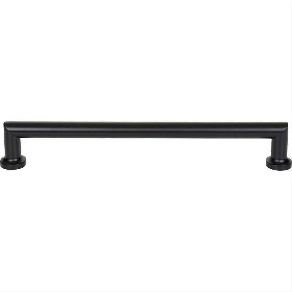 Top Knobs TK3157BLK TK3157 Morris Cabinet Pull / Appliance Pull 12 Inch (c-c) Flat Black