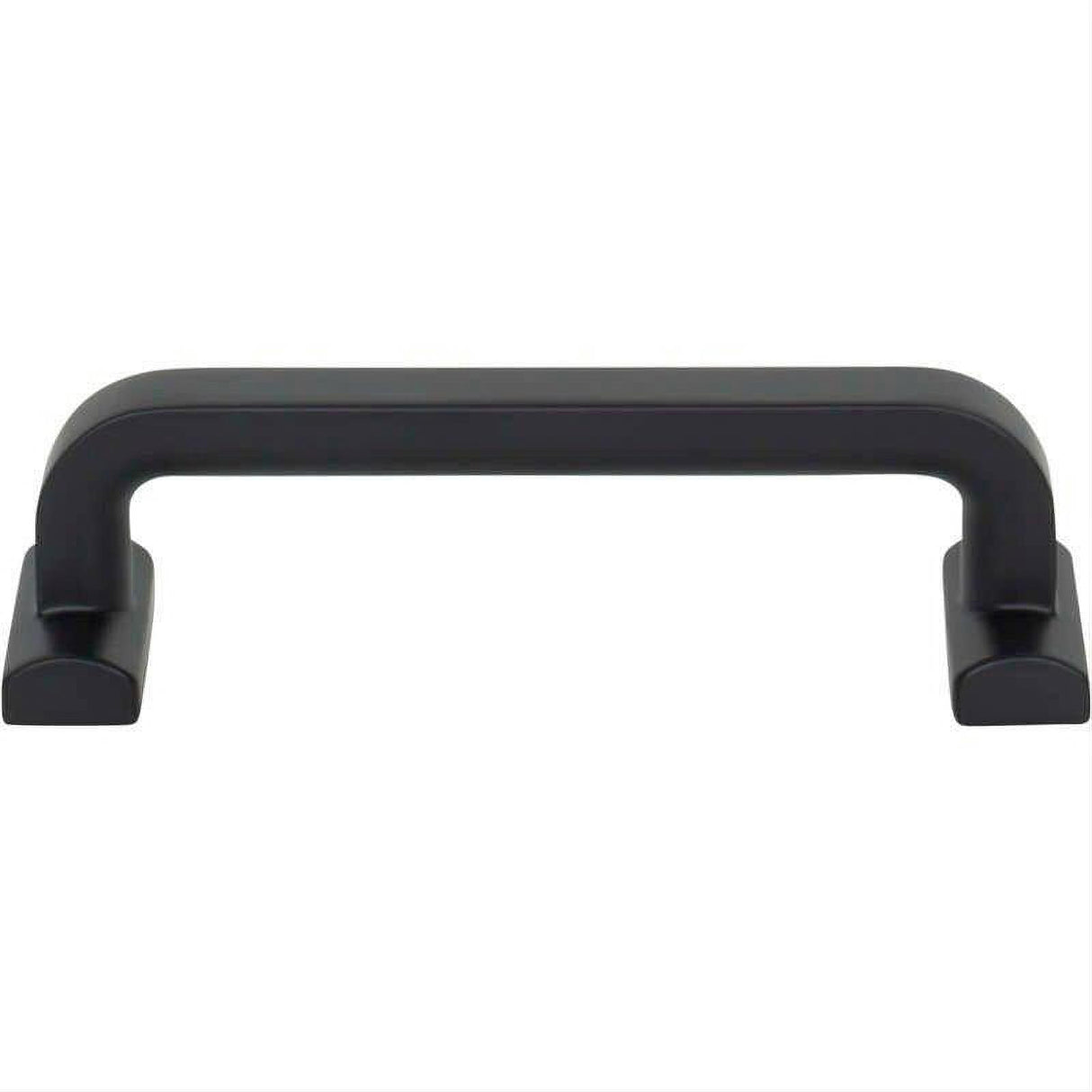 Top Knobs TK3162BLK TK3162 Harrison Cabinet Pull 3 3/4 Inch (c-c) Flat Black