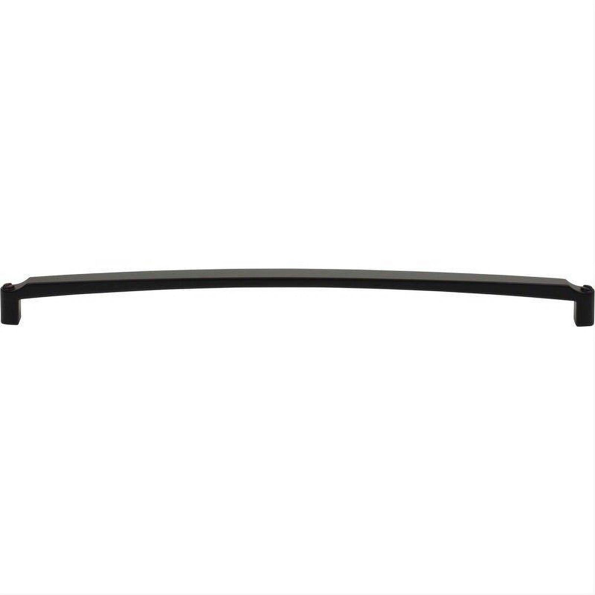 Top Knobs TK3176BLK TK3176 Haddonfield Cabinet Pull 12 Inch (c-c) Flat Black