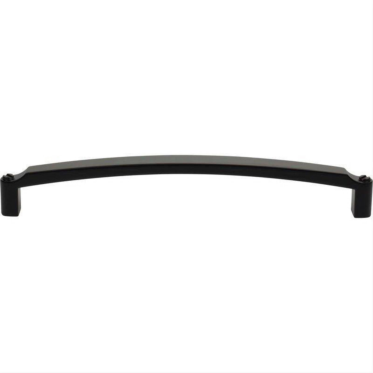 Top Knobs TK3177BLK TK3177 Haddonfield Cabinet Pull / Appliance Pull 12 Inch (c-c) Flat Black