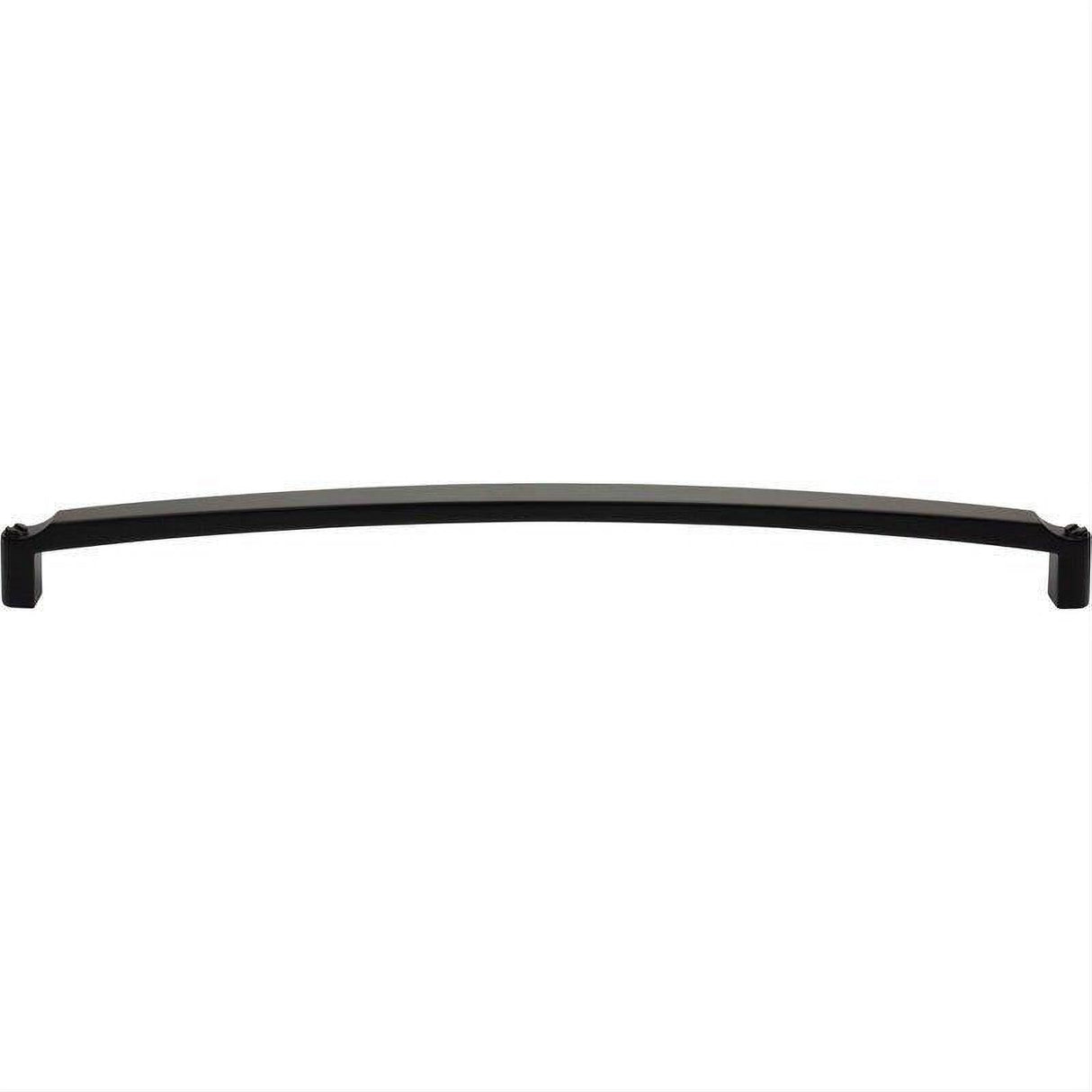 Top Knobs TK3178BLK TK3178 Haddonfield Cabinet Pull / Appliance Pull 18 Inch (c-c) Flat Black