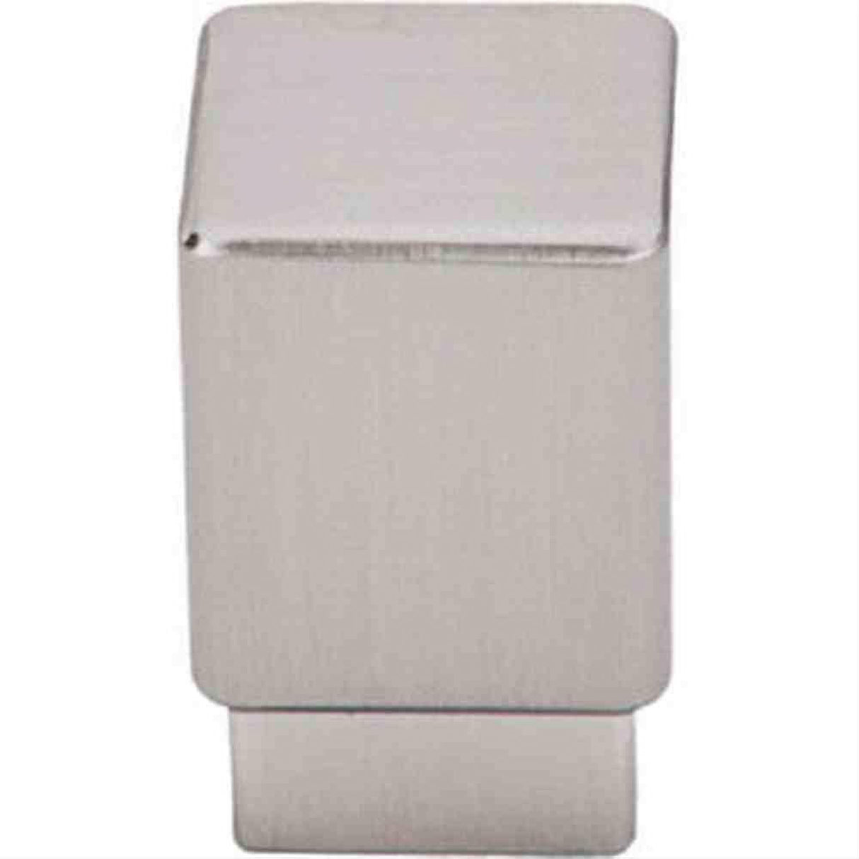 Top Knobs TK31BSN TK31 Tapered Small Square Cabinet Knob 3/4" Brushed Satin Nickel