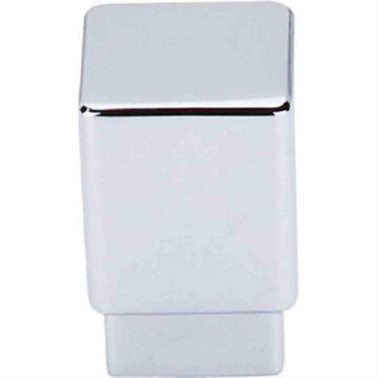 Top Knobs TK31PC TK31 Tapered Small Square Cabinet Knob 3/4" Polished Chrome