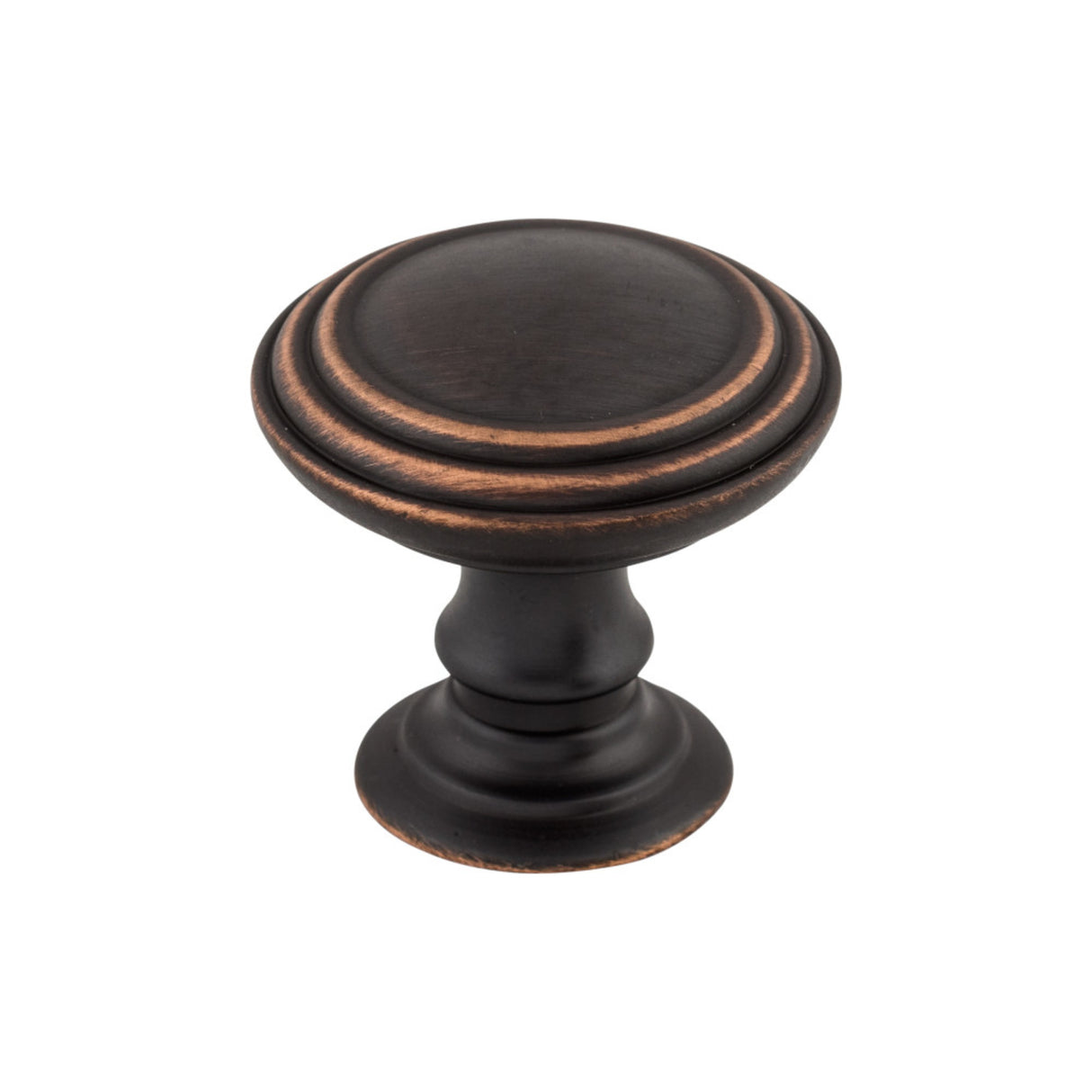 Top Knobs TK321 Reeded 1 1/2" Diameter Mushroom Cabinet Knob