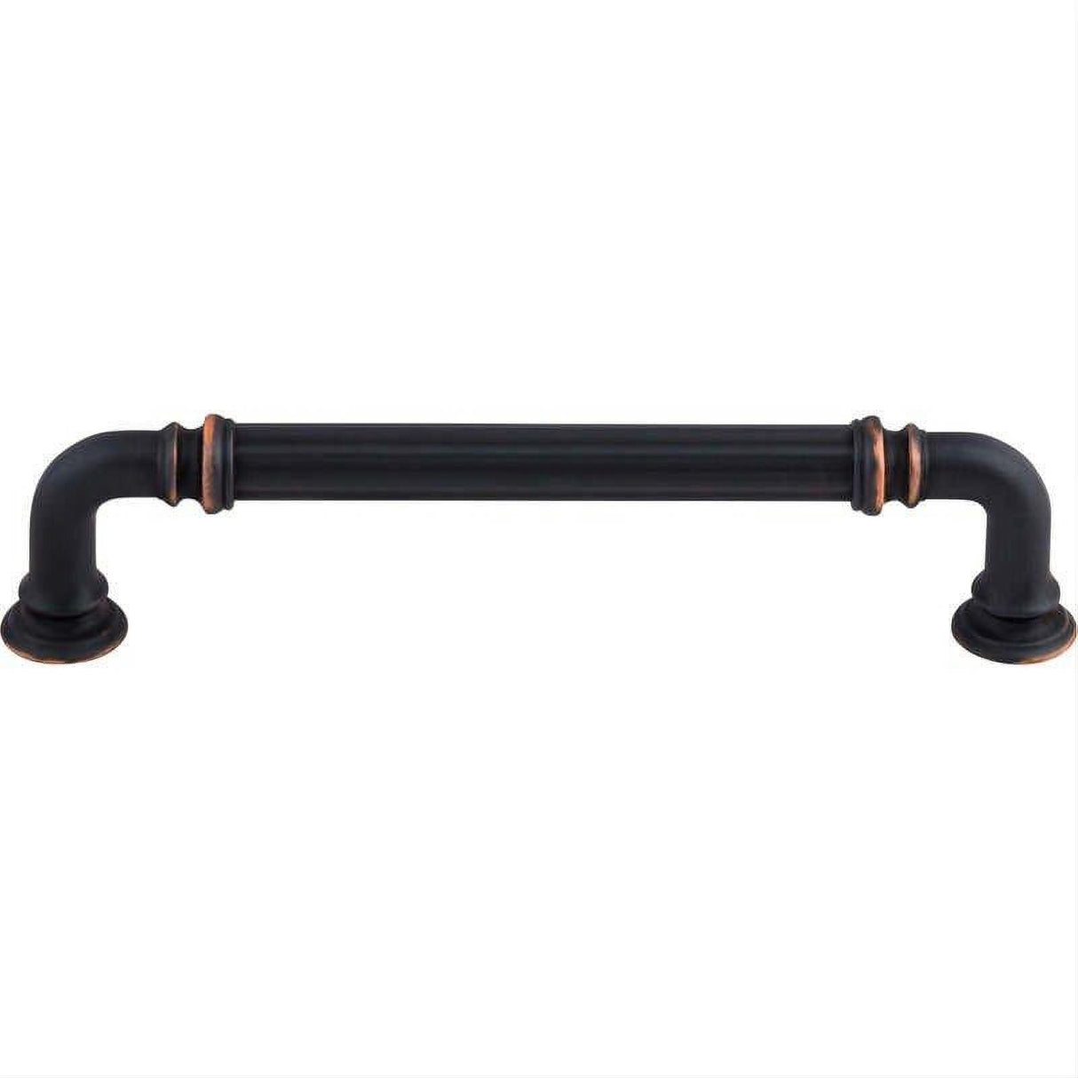 Top Knobs TK323UM TK323 Reeded 5" Center to Center Bar Pull Umbrio