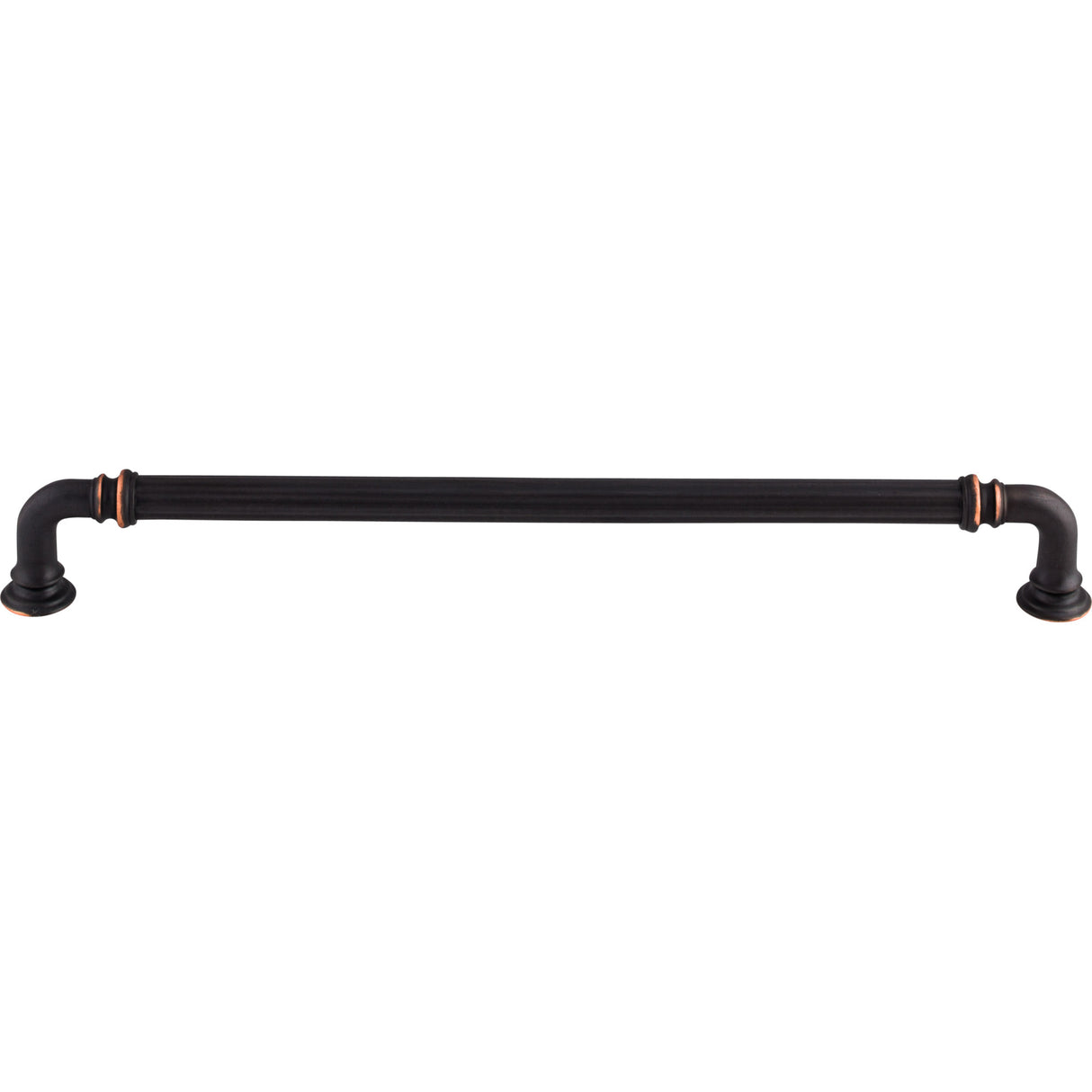 Top Knobs TK325 Reeded Cabinet Pull 9" Center to Center
