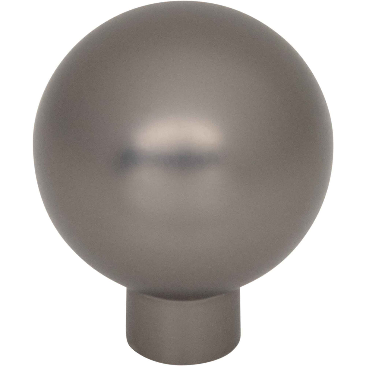 Top Knobs TK3340AG Brockwell 1 1/8" Diameter Round Knob Ash Gray