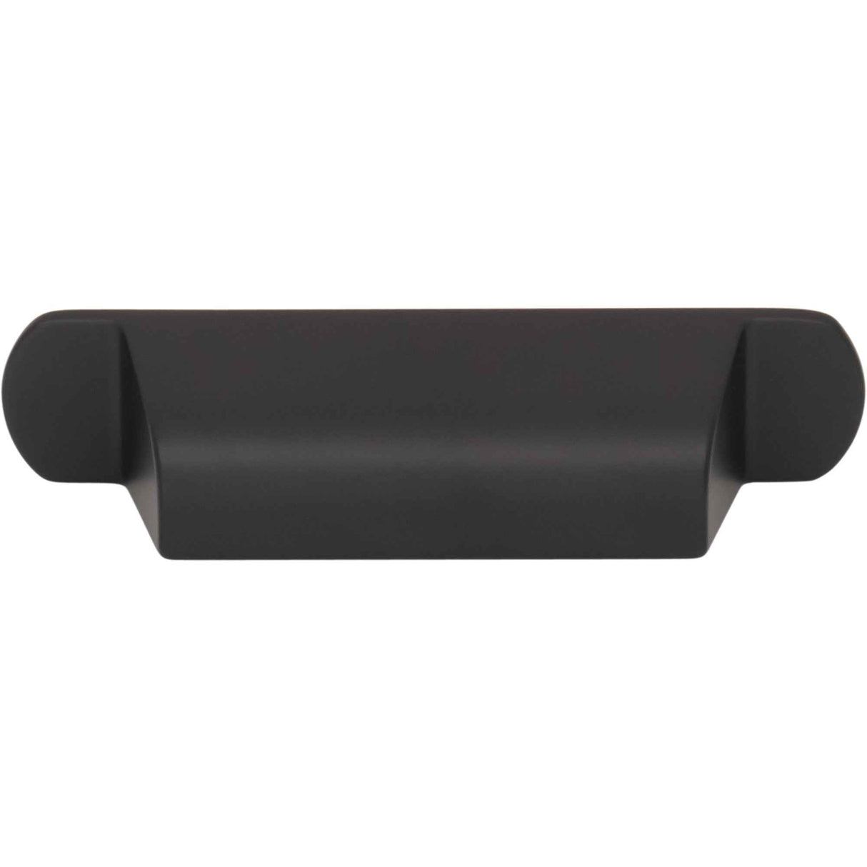 Top Knobs TK3360BLK Cressing 2 3/4" Center to Center Cup/Bin Pull Flat Black