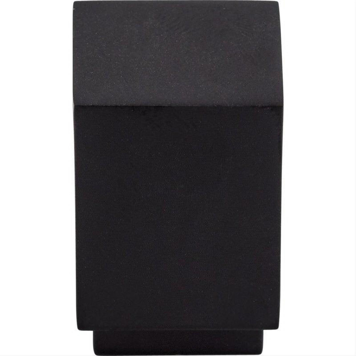 Top Knobs TK33BLK TK33 Linear 3/4" Length Square Cabinet Knob Flat Black