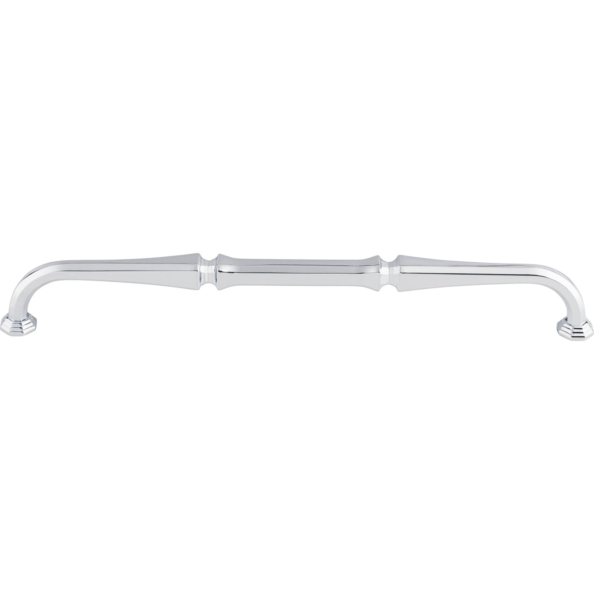 Top Knobs TK344PC Chalet 9" Center to Center Bar Pull Polished Chrome