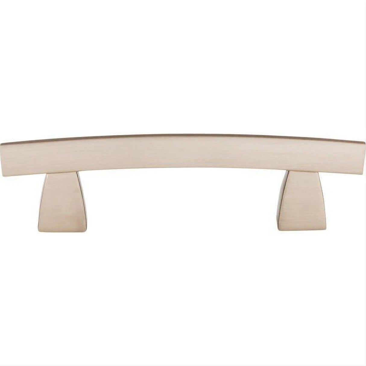 Top Knobs TK3BSN TK3 Arched 3" Center to Center Arched Cabinet Pull Brushed Satin Nickel