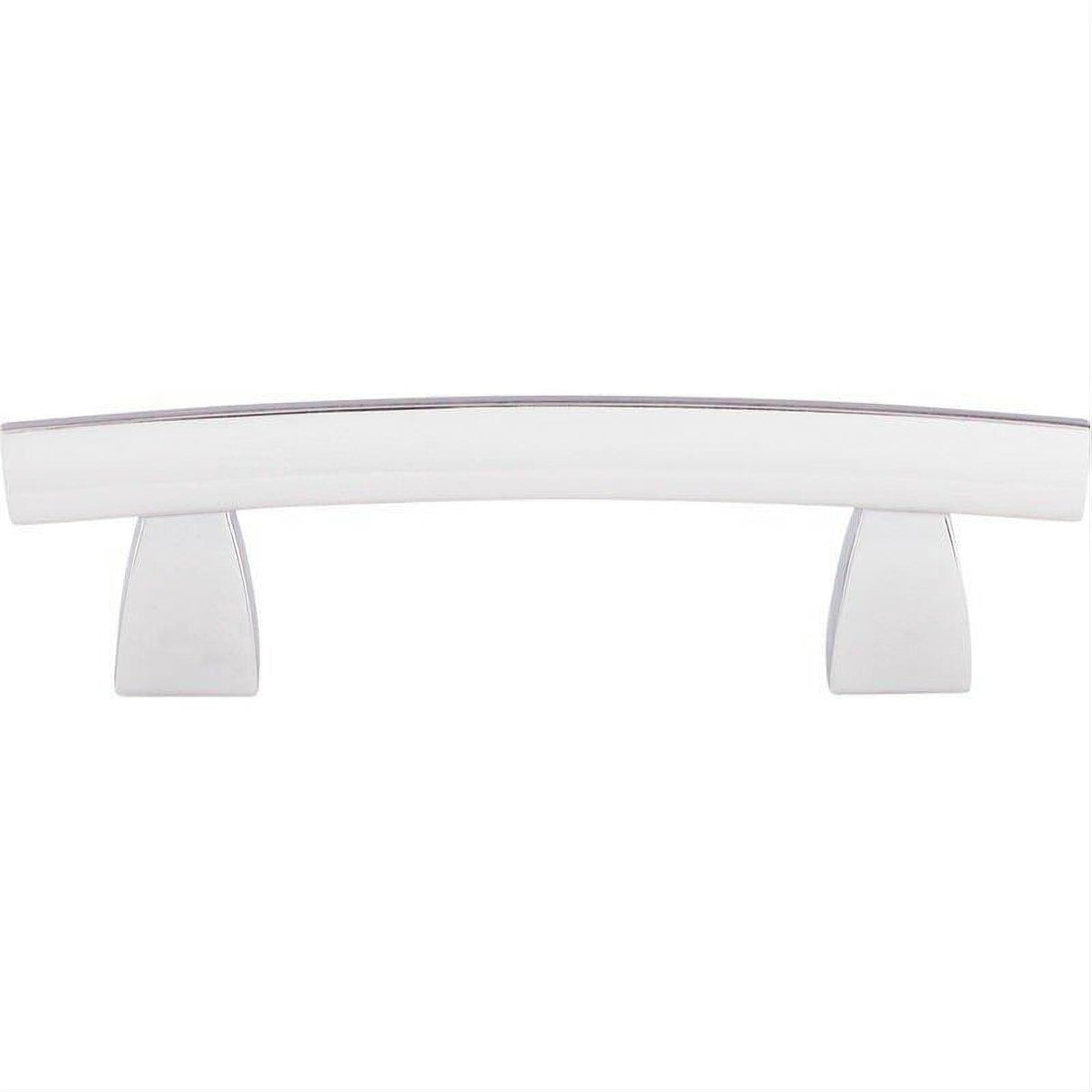 Top Knobs TK3PC TK3 Arched 3" Center to Center Arched Cabinet Pull Polished Chrome