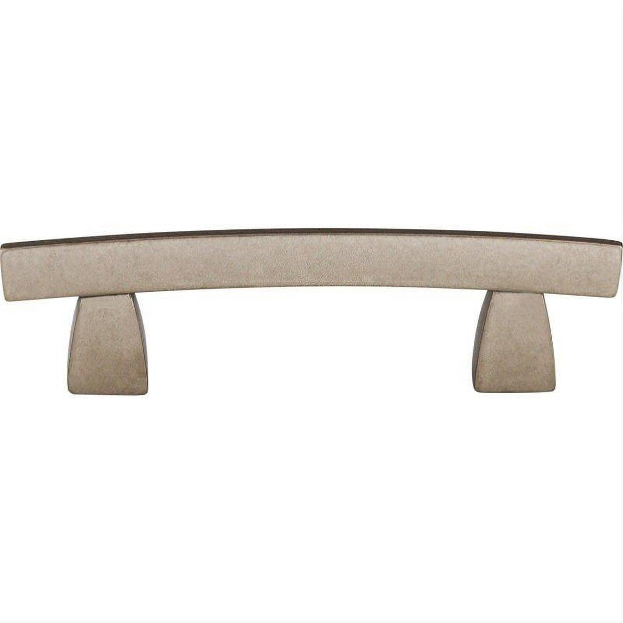 Top Knobs TK3PTA TK3 Arched 3" Center to Center Arched Cabinet Pull Pewter Antique