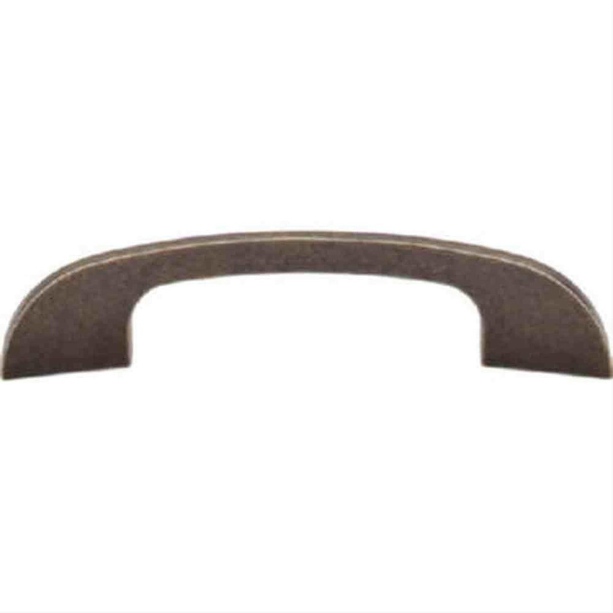 Top Knobs TK41GBZ TK41 Curved Tidal Cabinet Pull 4" Center to Center German Bronze