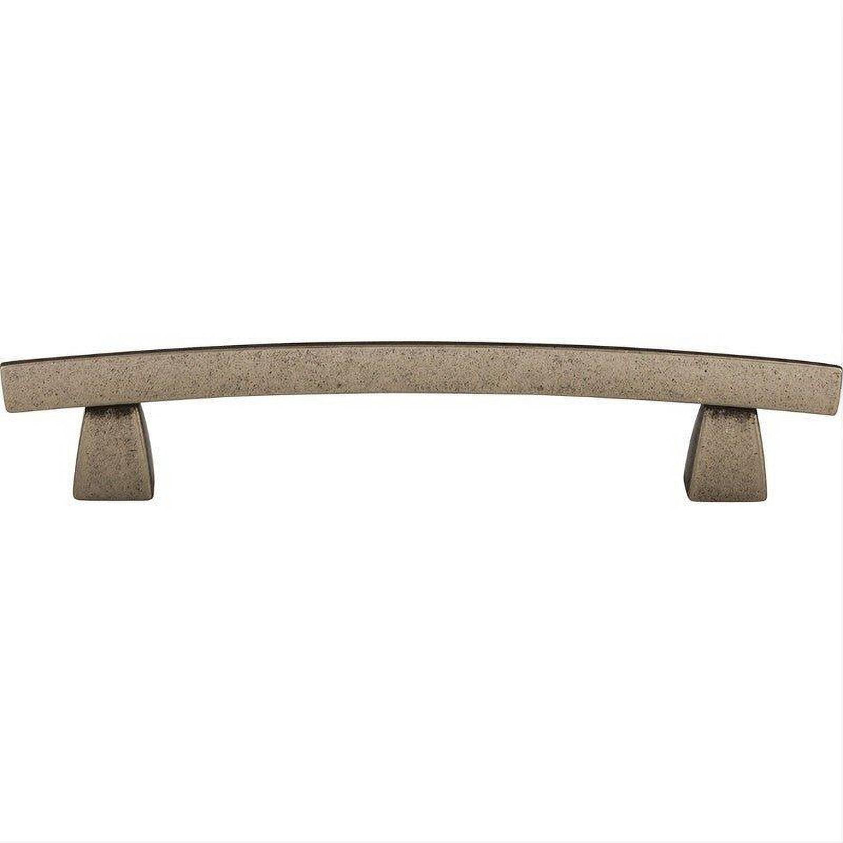 Top Knobs TK4PTA TK4 Arched 5" Center to Center Arched Cabinet Pull Pewter Antique
