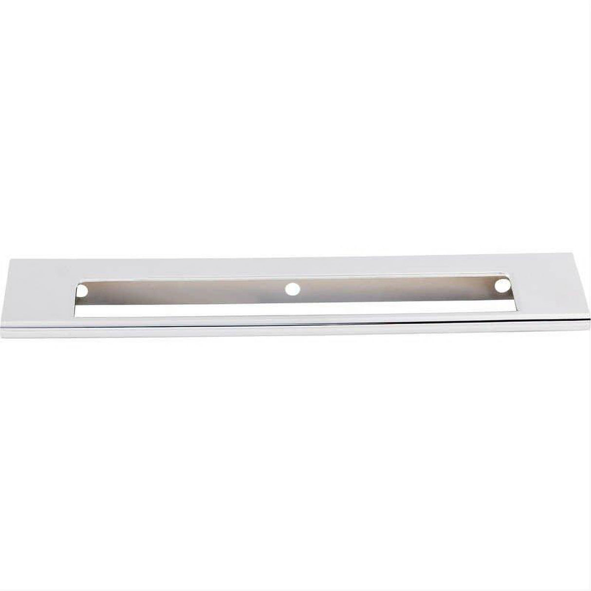 Top Knobs TK522PC TK522 Europa Cut Out 6" Center to Center Finger Pull Polished Chrome