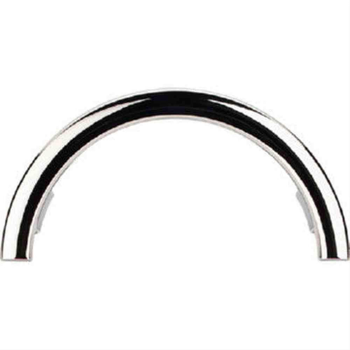 Top Knobs TK53PN TK53 Half Circle Open Cabinet Pull 3-1/2" Center to Center Polished Nickel