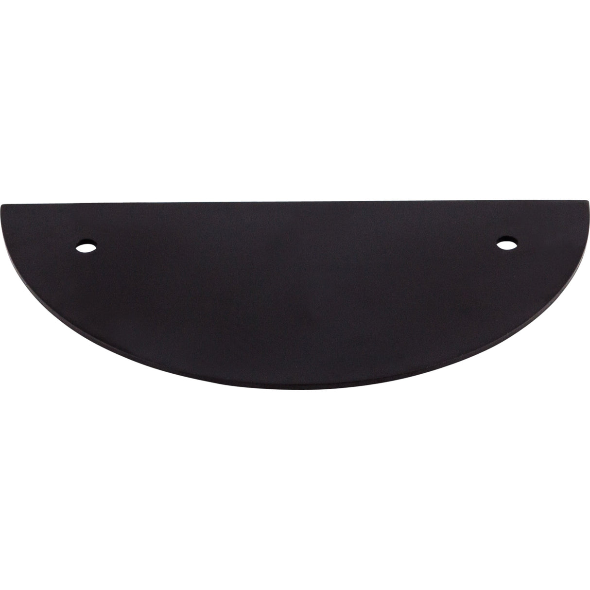 Top Knobs TK54 Half Circle Back Plate 3-1/2" Center to Center
