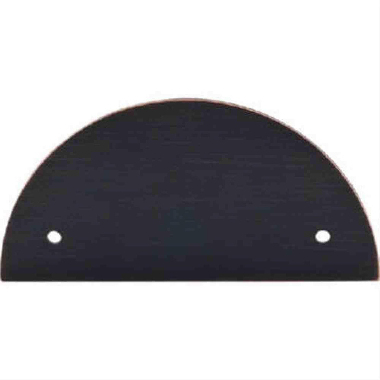 Top Knobs TK54TB TK54 Half Circle Back Plate 3-1/2" Center to Center Tuscan Bronze
