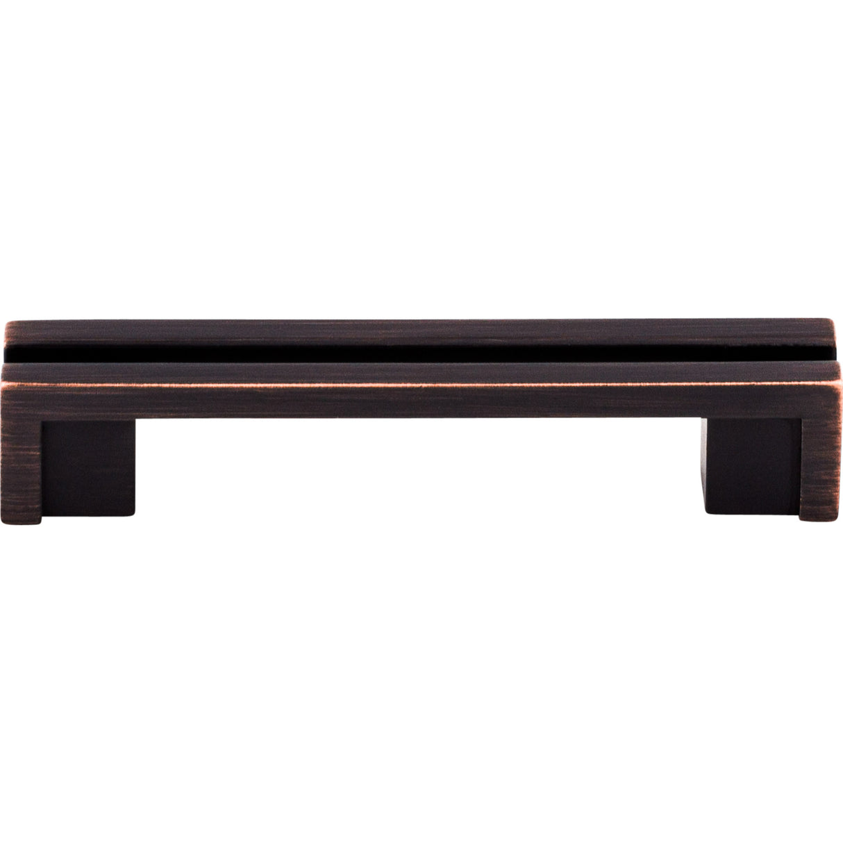 Top Knobs TK55 Flat Rail 3 1/2" Center to Center Bar Pull