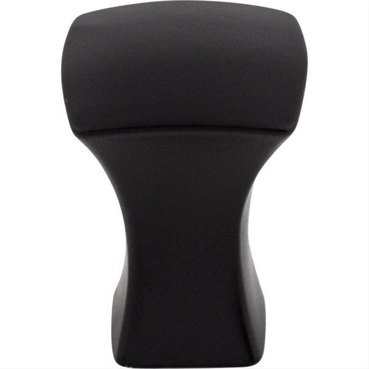 Top Knobs TK550BLK TK550 Glacier 3/4" Length Square Cabinet Knob Flat Black