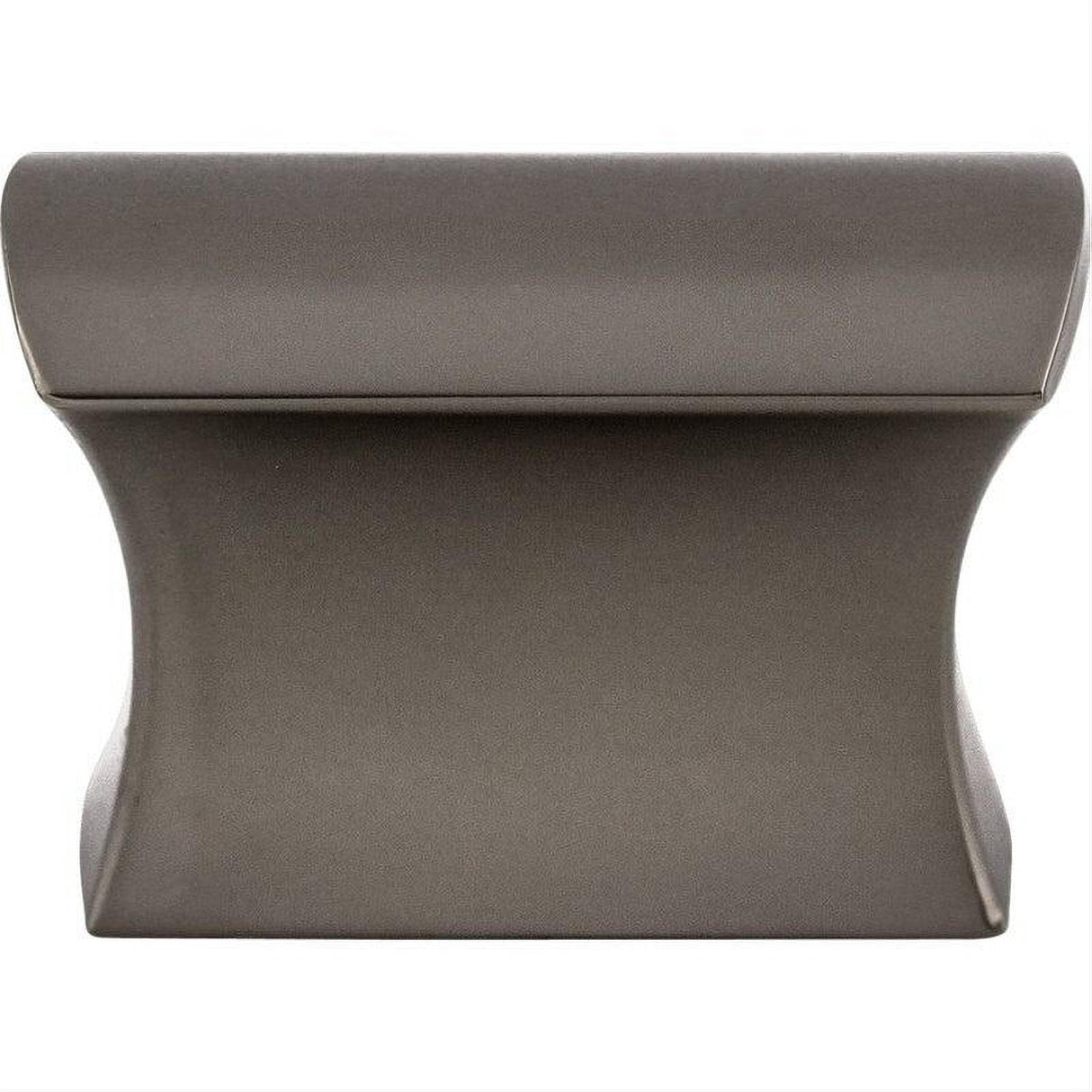 Top Knobs TK551AG TK551 Glacier 1 1/2" Length Rectangle Cabinet Knob Ash Gray