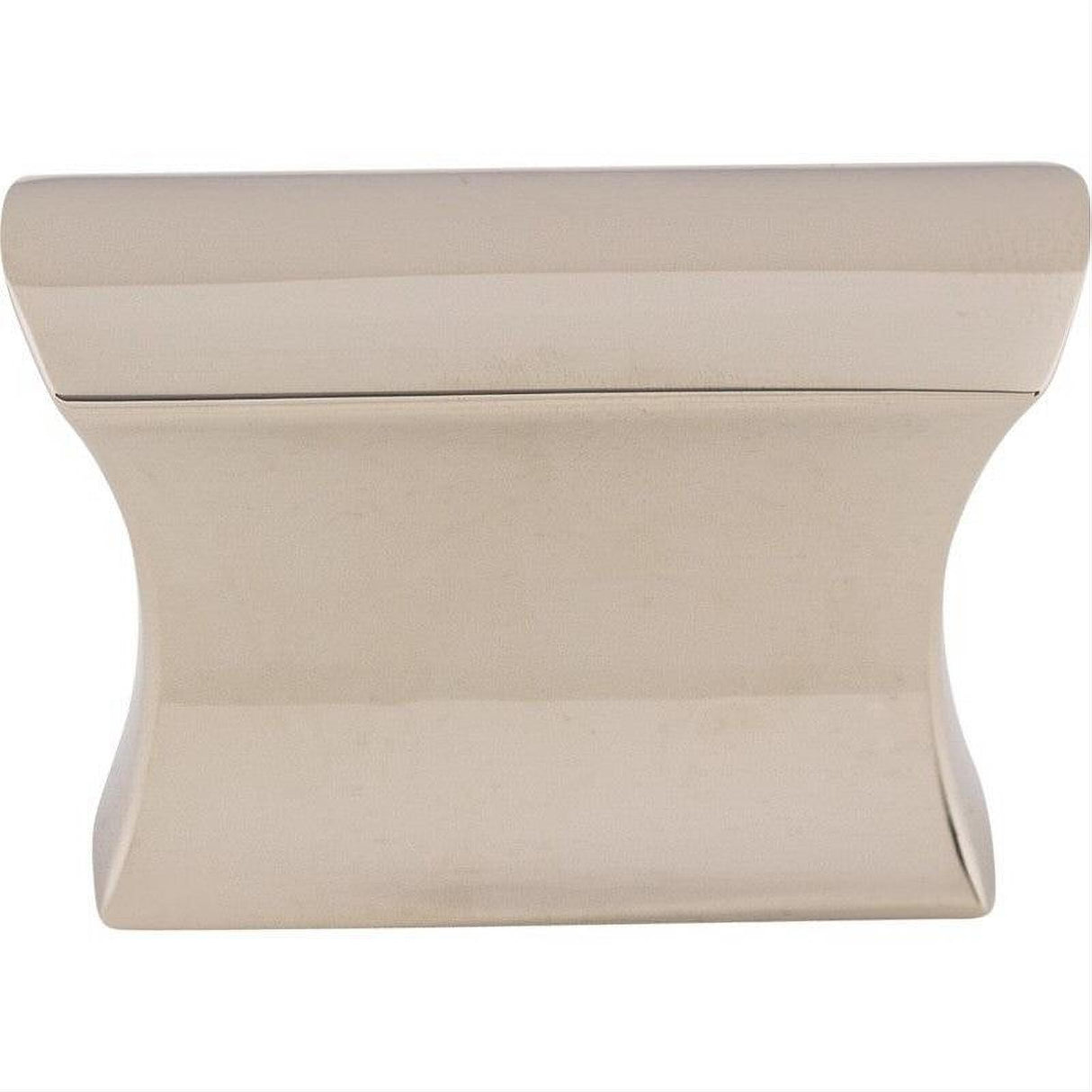Top Knobs TK551PN TK551 Glacier 1 1/2" Length Rectangle Cabinet Knob Polished Nickel