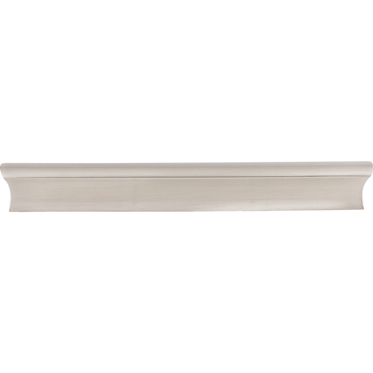 Top Knobs TK555 Glacier 6" Center to Center Finger Pull