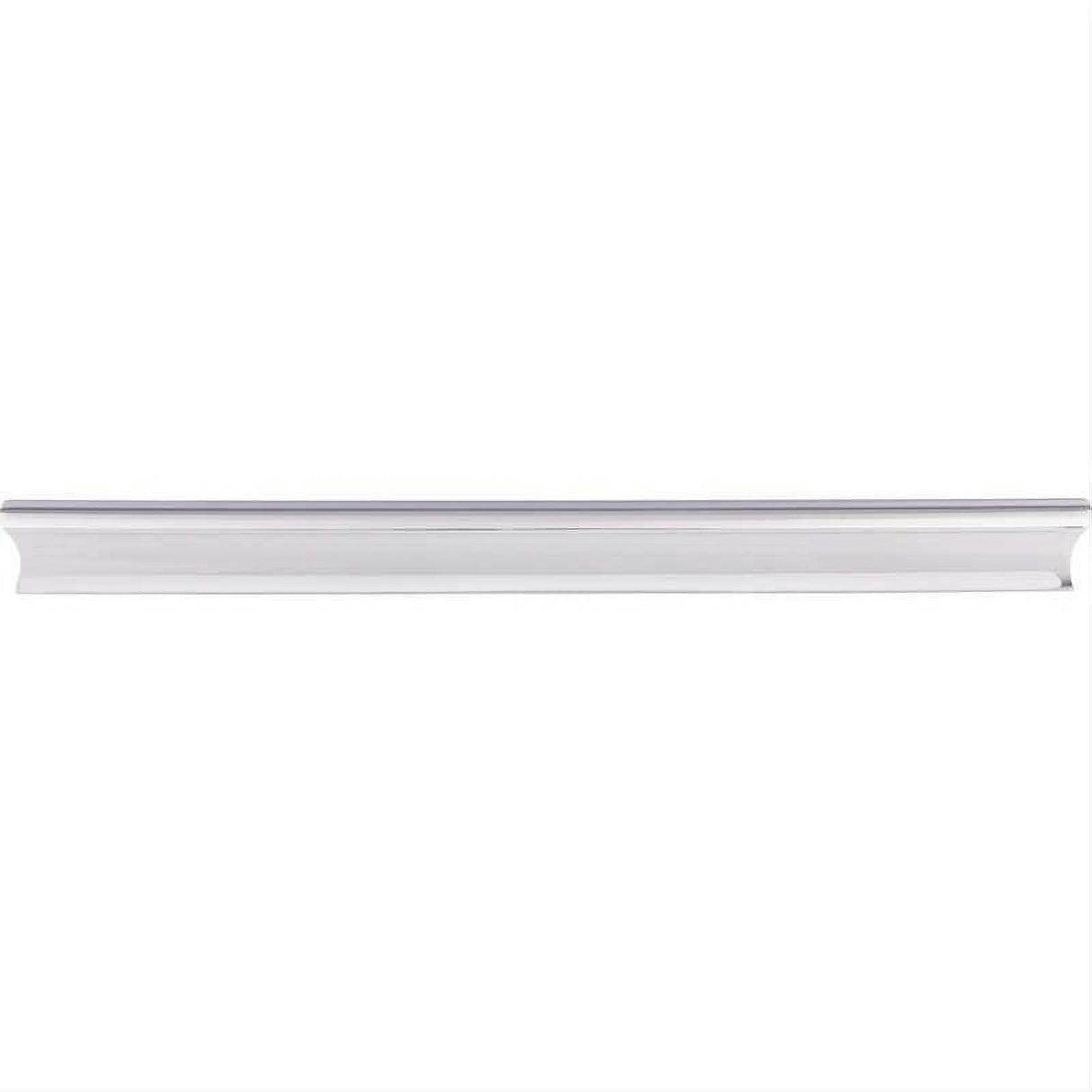 Top Knobs TK557PC TK557 Glacier 9 15/16" Center to Center Finger Pull Polished Chrome