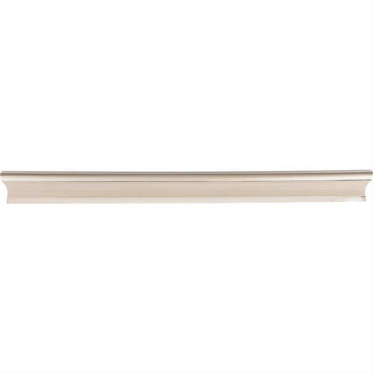 Top Knobs TK557PN TK557 Glacier 9 15/16" Center to Center Finger Pull Polished Nickel