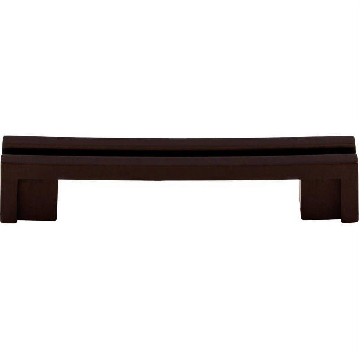 Top Knobs TK55ORB TK55 Flat Rail 3 1/2" Center to Center Bar Pull Oil Rubbed Bronze