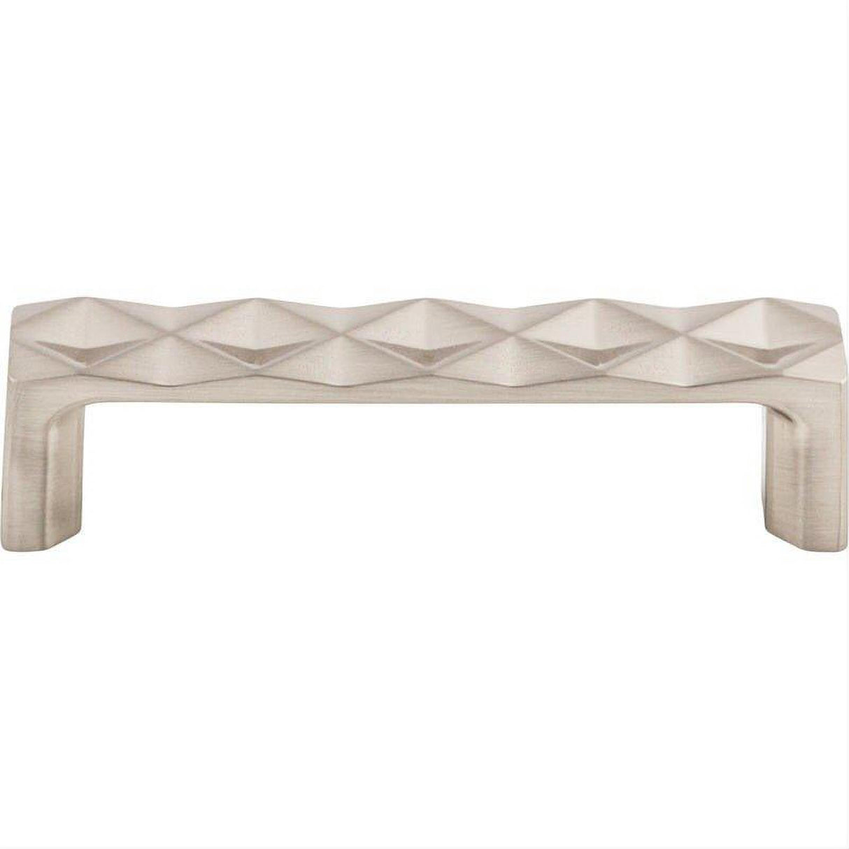 Top Knobs TK561BSN TK561 Quilted 3 3/4" Center to Center Bar Pull Brushed Satin Nickel