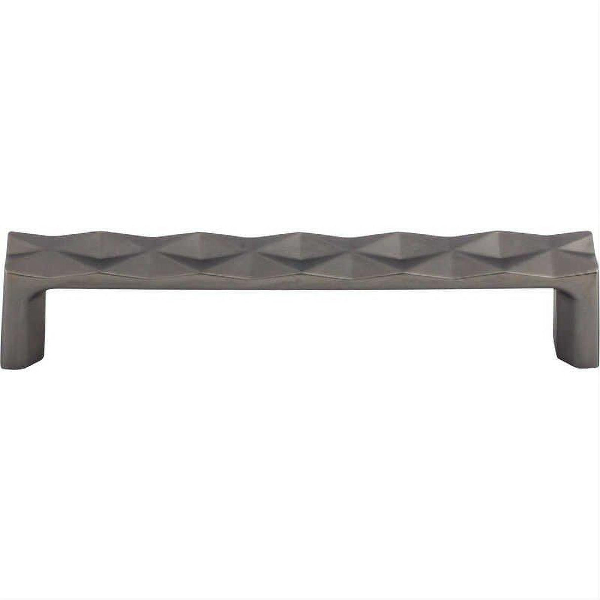 Top Knobs TK562AG TK562 Quilted 5 1/16" Center to Center Bar Pull Ash Gray
