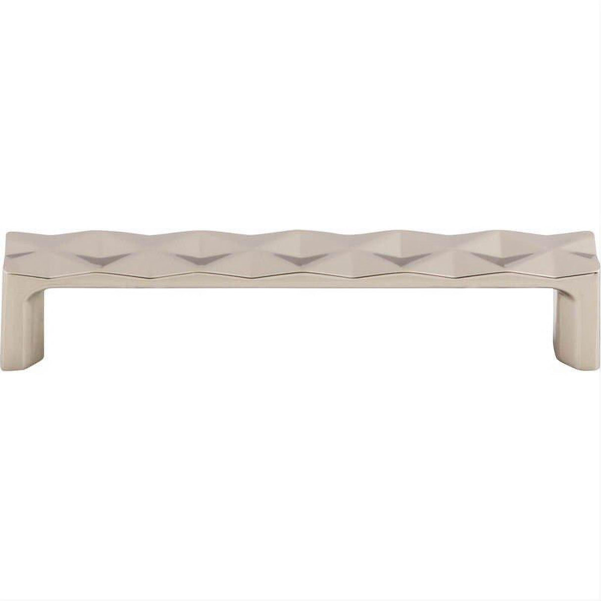 Top Knobs TK562PN TK562 Quilted 5 1/16" Center to Center Bar Pull Polished Nickel