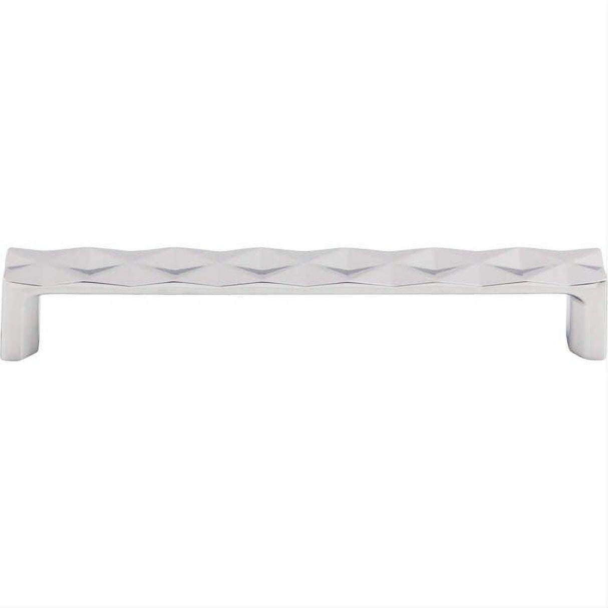 Top Knobs TK563PC TK563 Quilted 6 5/16" Center to Center Bar Pull Polished Chrome