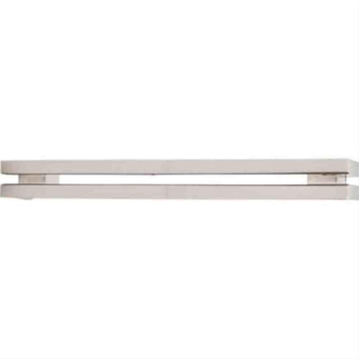 Top Knobs TK56BSN TK56 Flat Rail Cabinet Pull 5" Center to Center Brushed Satin Nickel