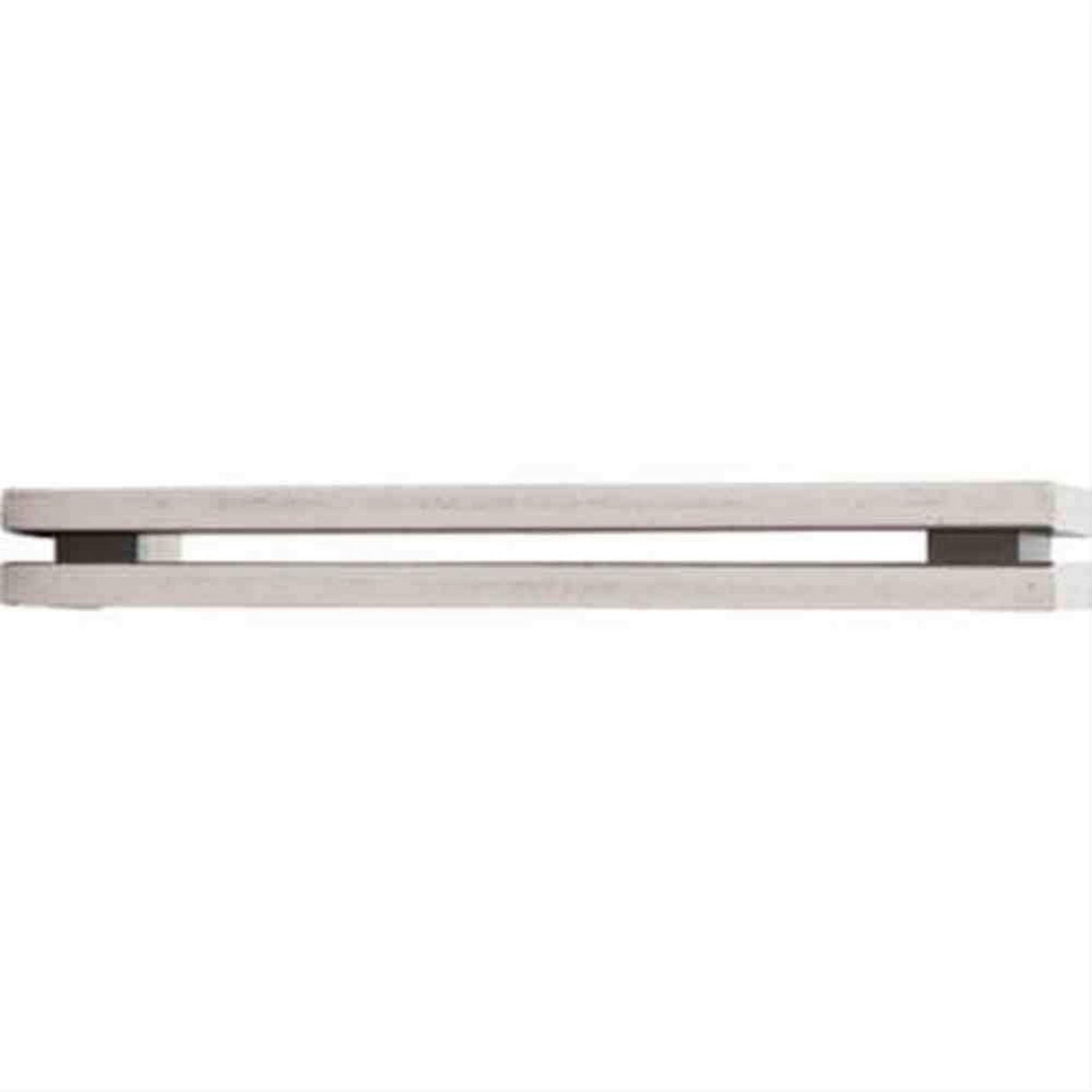 Top Knobs TK56PTA TK56 Flat Rail Cabinet Pull 5" Center to Center Pewter Antique