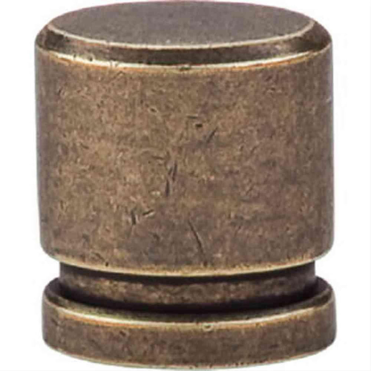 Top Knobs TK57GBZ TK57 Oval Small Cabinet Knob 1" German Bronze