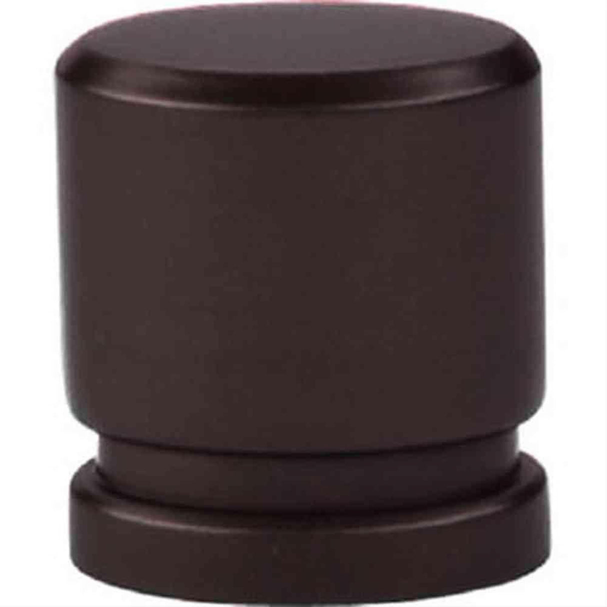 Top Knobs TK57ORB TK57 Oval Small Cabinet Knob 1" Oil Rubbed Bronze