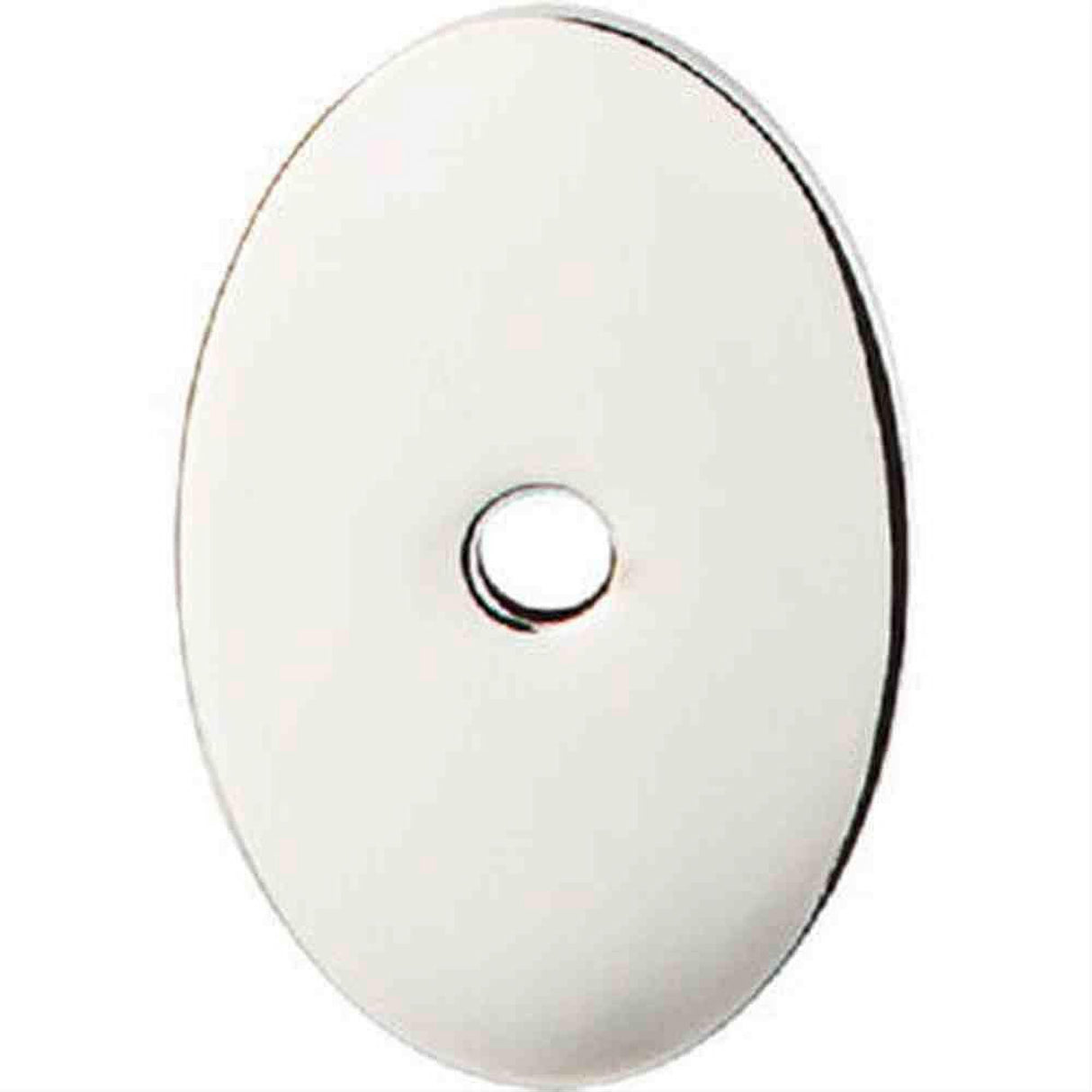 Top Knobs TK60PN TK60 Oval Medium Backplate 1-1/2" Polished Nickel