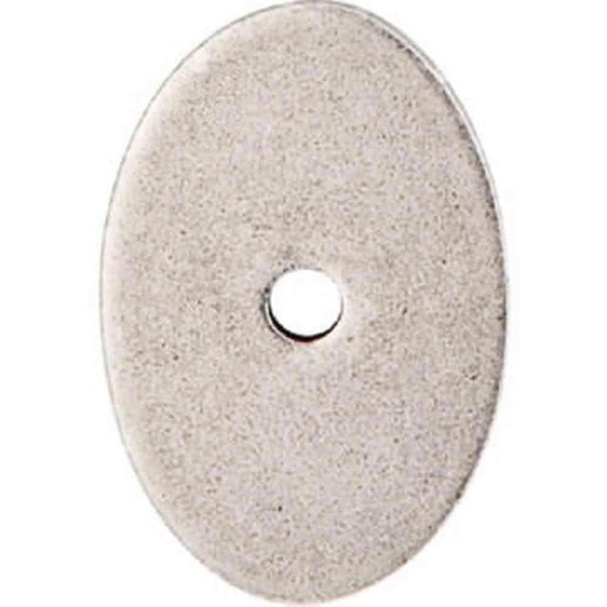 Top Knobs TK60PTA TK60 Oval Medium Backplate 1-1/2" Pewter Antique