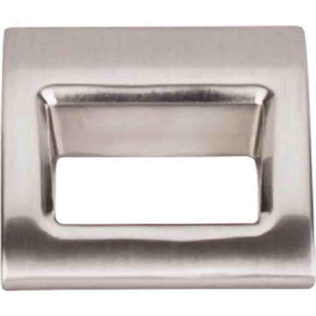 Top Knobs TK615BSN TK615 Tango Small Finger Cabinet Pull 1-1/8" Brushed Satin Nickel