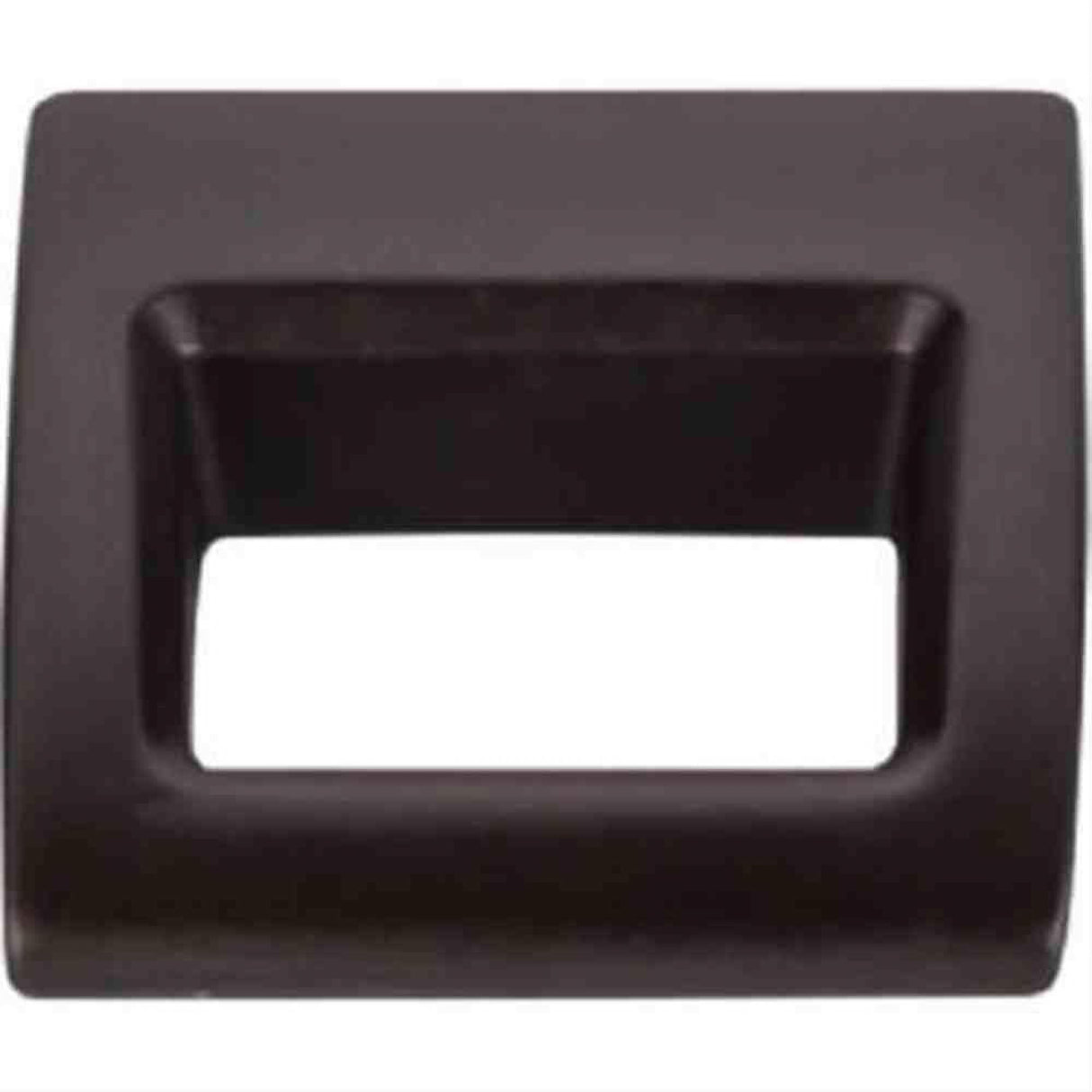 Top Knobs TK615SAB TK615 Tango Small Finger Cabinet Pull 1-1/8" Sable