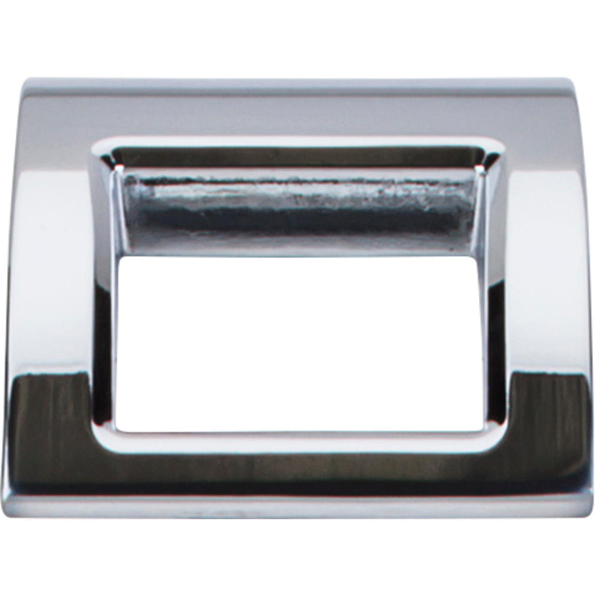 Top Knobs TK616PC Tango Center to Center Finger Pull Polished Chrome