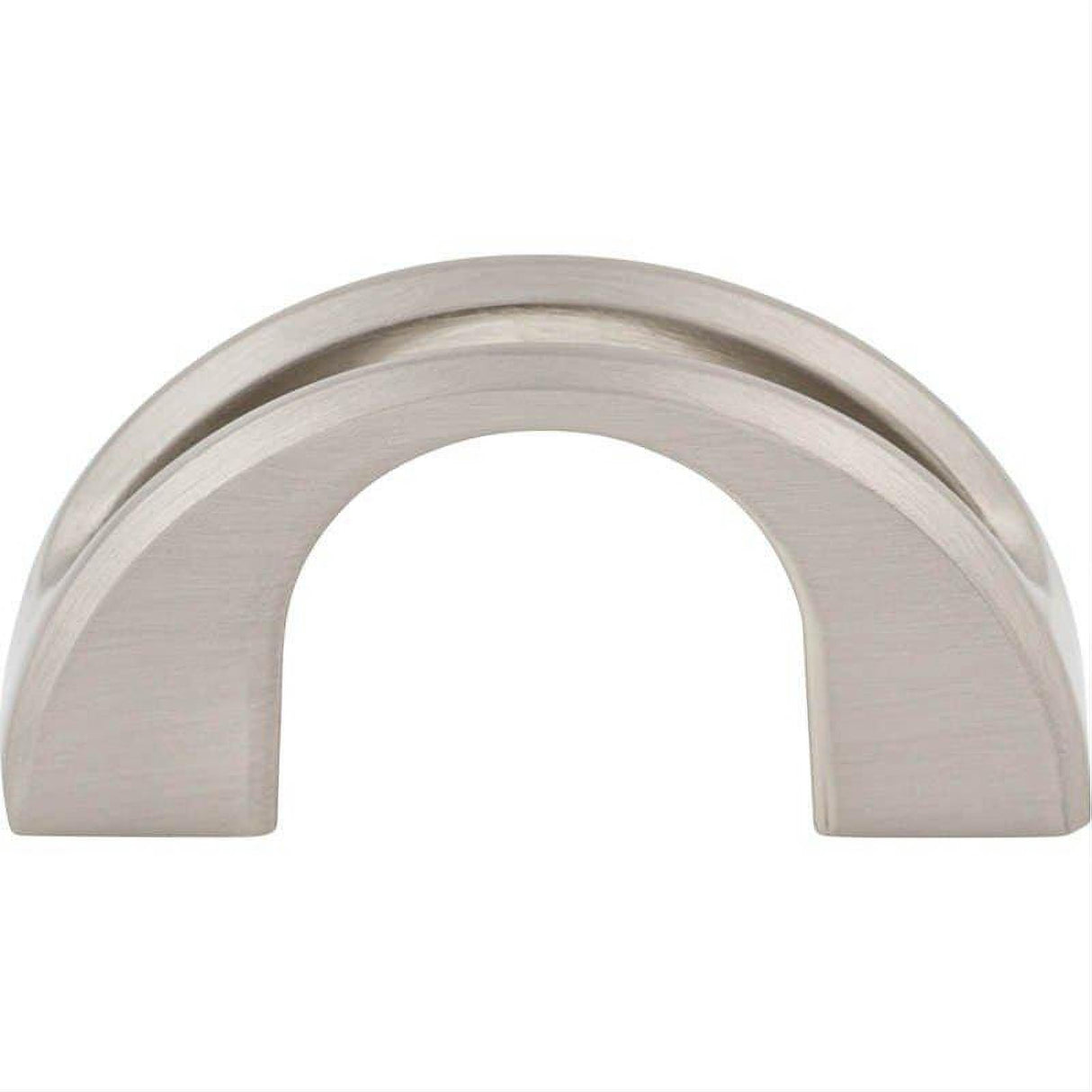 Top Knobs TK617BSN TK617 Tango U 1 1/4" Center to Center Finger Pull Brushed Satin Nickel