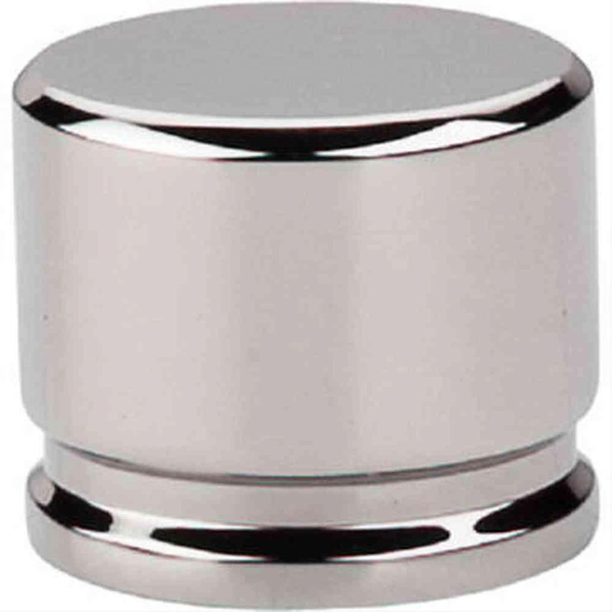 Top Knobs TK61PN TK61 Oval Large Cabinet Knob 1-3/8" Polished Nickel