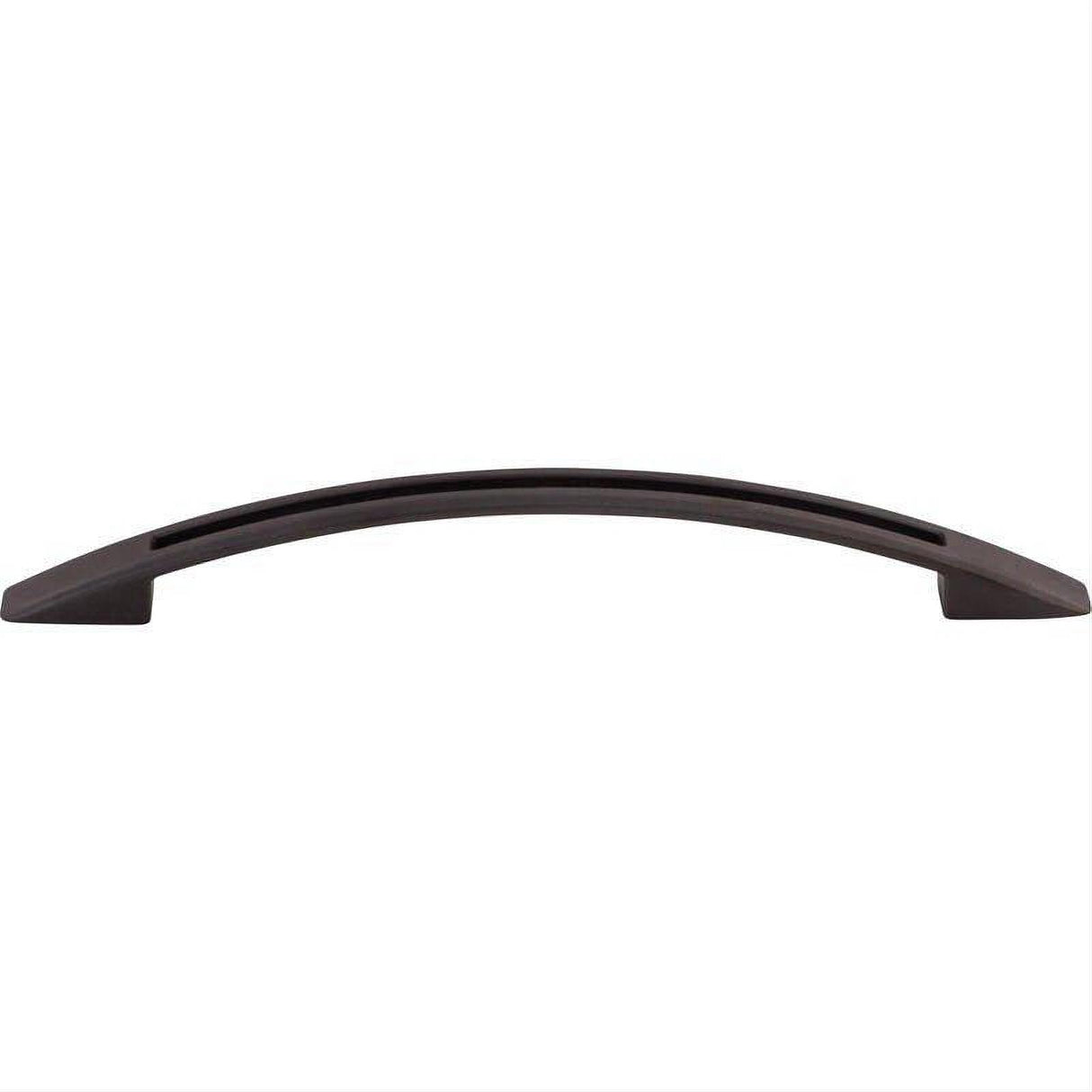 Top Knobs TK620SAB TK620 Tango Cut Out 6 5/16" Center to Center Arched Cabinet Pull Sable