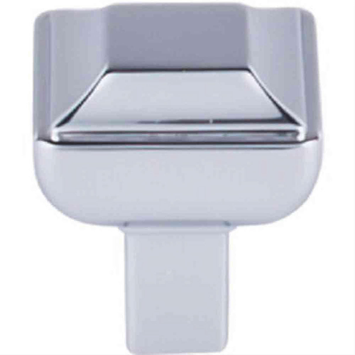 Top Knobs TK670PC TK670 Podium Square 1" Cabinet Knob Polished Chrome